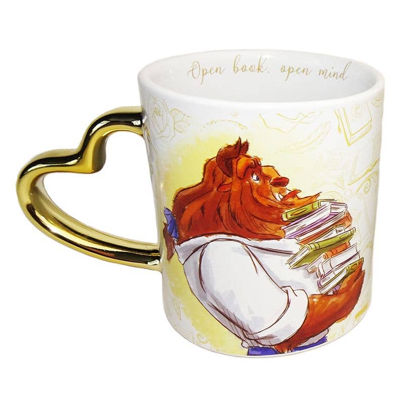 Silver Buffalo - Wholesale Coffee Mug - Disney Princess Belle 2pc 14oz Mug Set1