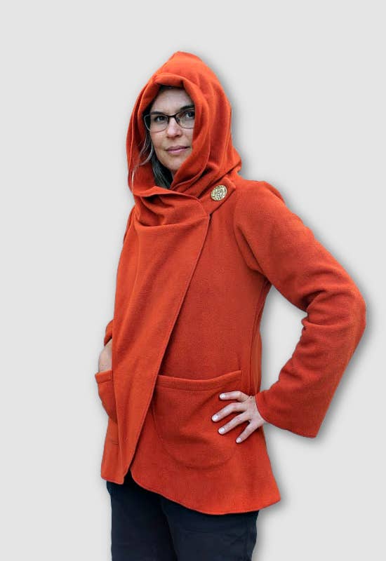 Ganesh Himal Trading - Vendita all'ingrosso Giacca - Donna - Giacca in pile con cappuccio6