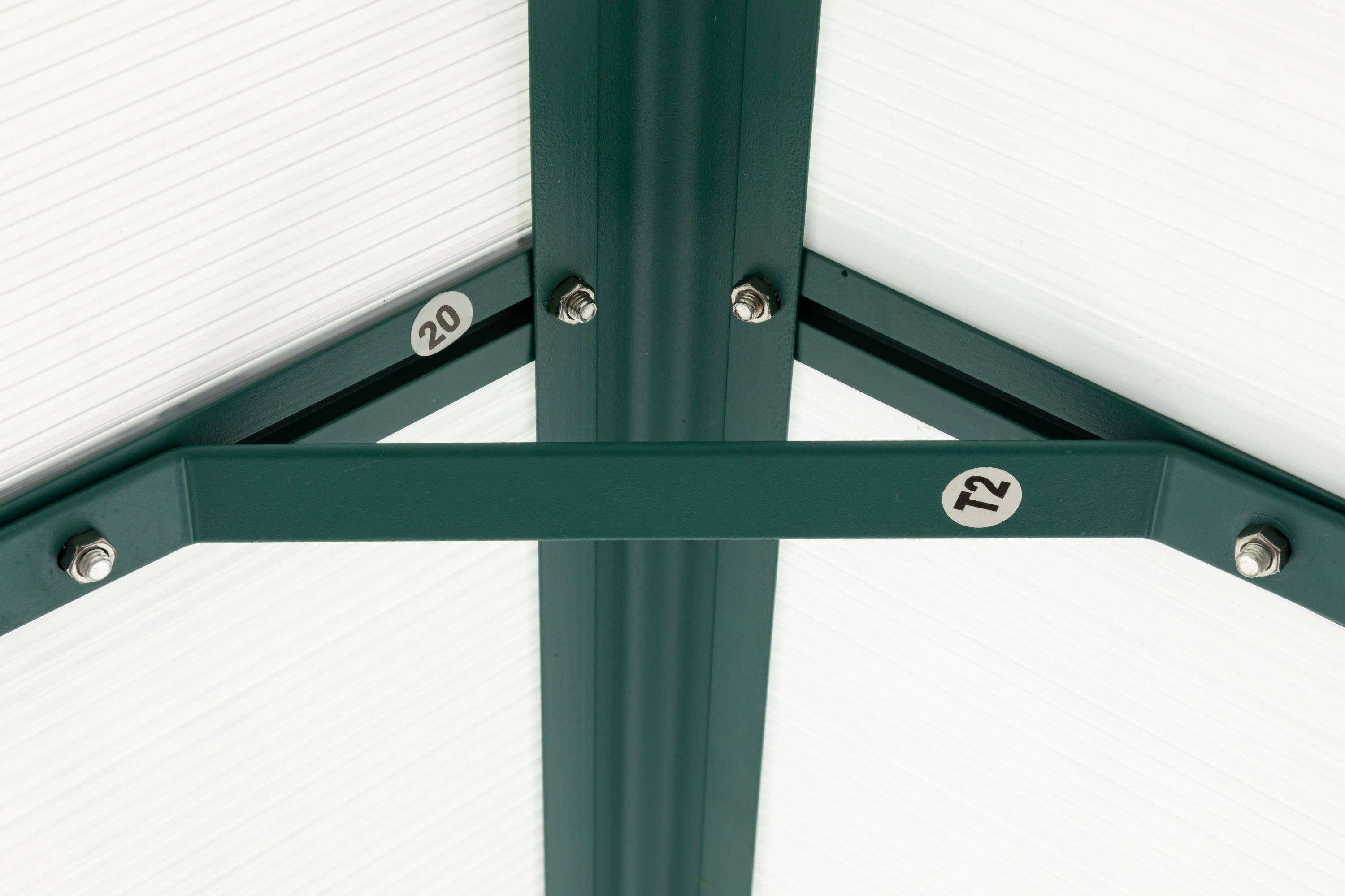 39F Inc. - Wholesale Outdoor Ornament/Decor - Walk-In Green-6 x 8 FT Outdoor Patio Greenhouse Sliding Door22