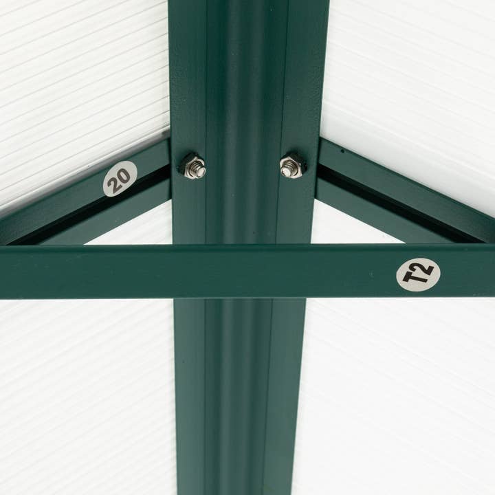 39F Inc. - Wholesale Outdoor Ornament/Decor - Walk-In Green-6 x 8 FT Outdoor Patio Greenhouse Sliding Door22