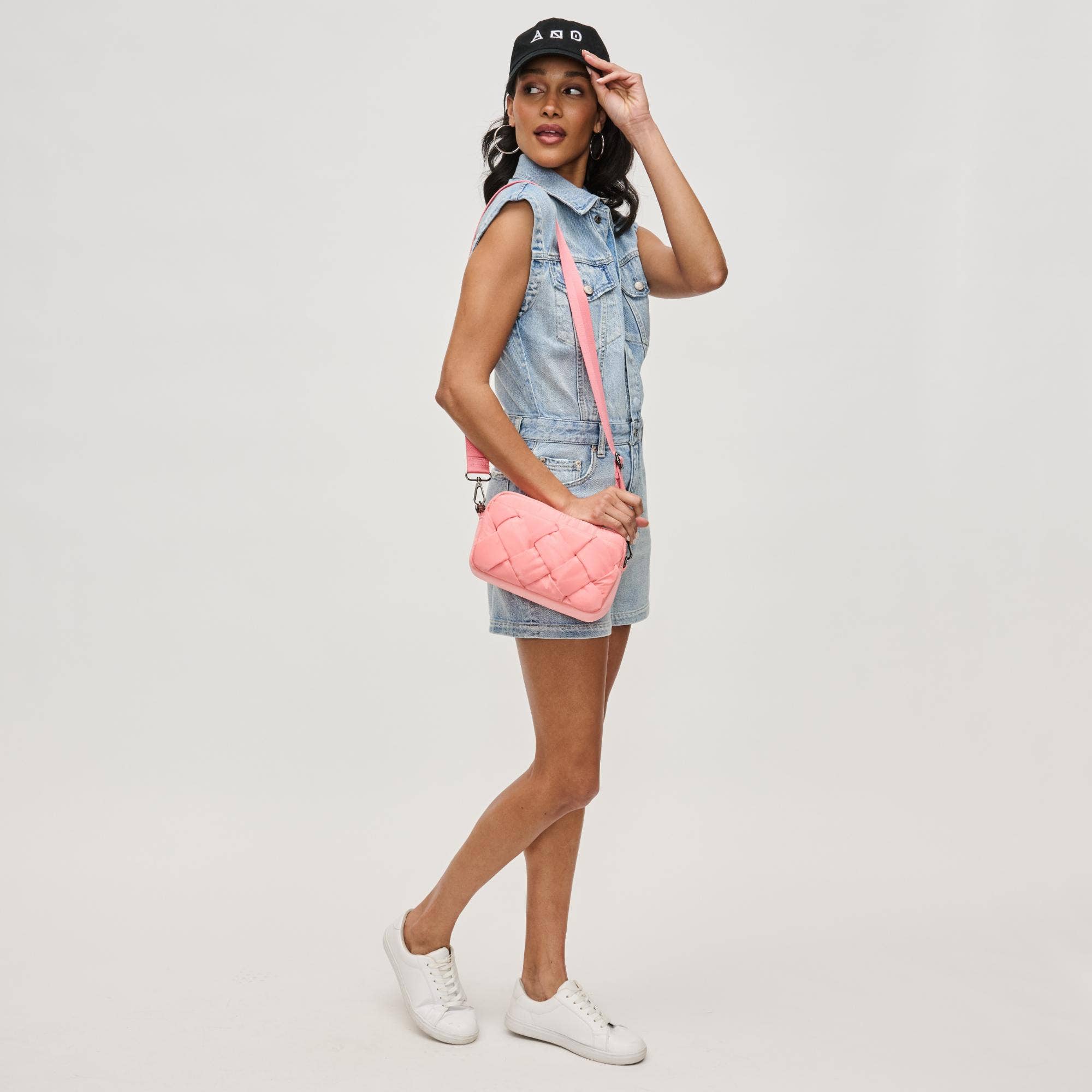 Sol and Selene - Vendita all'ingrosso Borsa a tracolla - Donna - Ispirazione - Tracolla Intrecciata in Nylon Intrecciato27