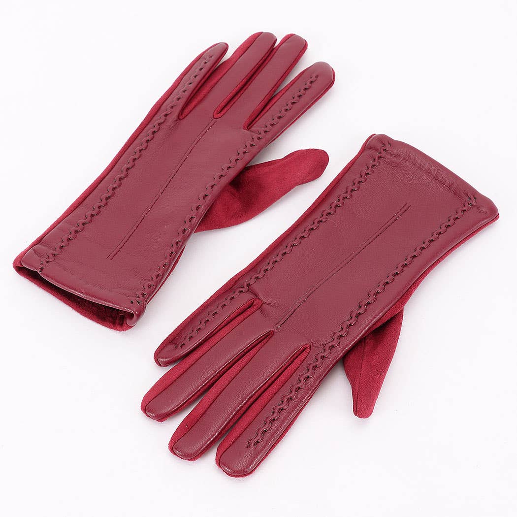3AM BY H&D ACCESSORIES - Wholesale Gloves - Women's - PU Gloves2