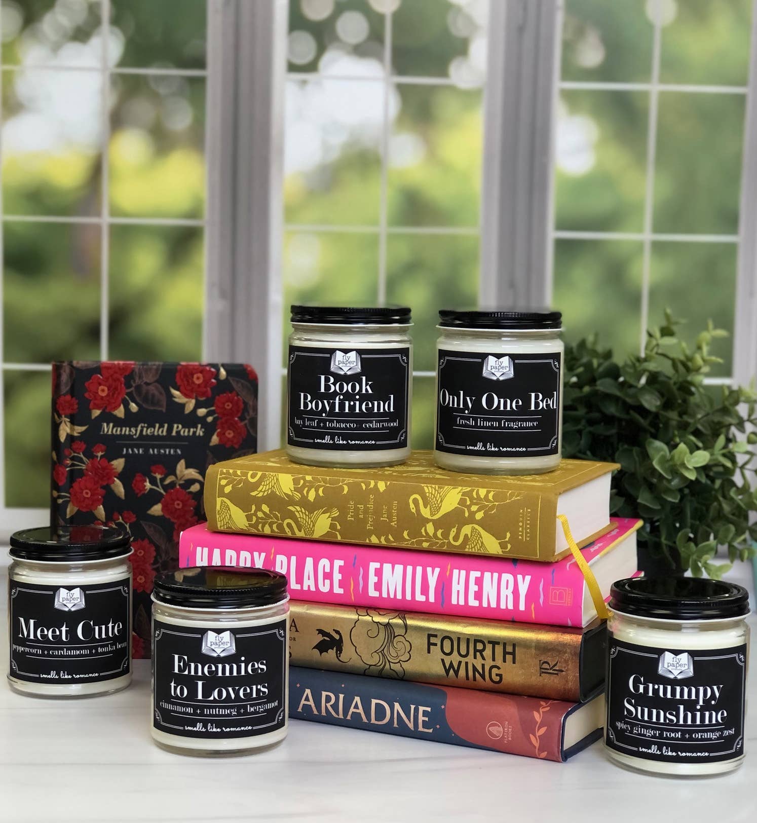 Fly Paper Products - Wholesale Jar/Filled Candle - Enemies to Lovers 9oz Glass Candle Bergamot +nutmeg 3