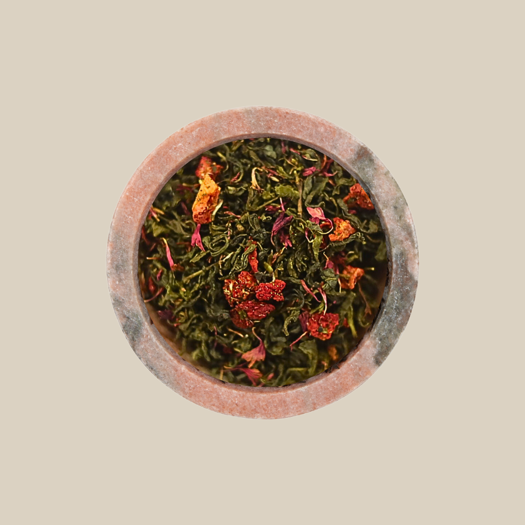 The Tea Collective - Wholesale Loose Tea - Cherry Blossom- Boutique Jar + 80g Loose Leaf Tea1
