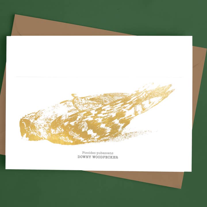 Vogel-Notizkarten mit Goldfolie — 4er-Pack für den Großhandel von Ren Butler Design