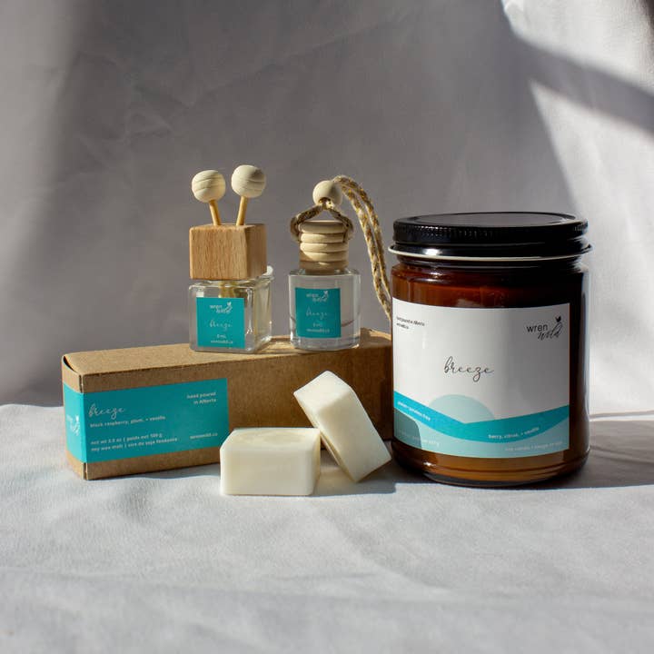 Breeze | black raspberry, citrus, + vanilla for wholesale by Wren Wild