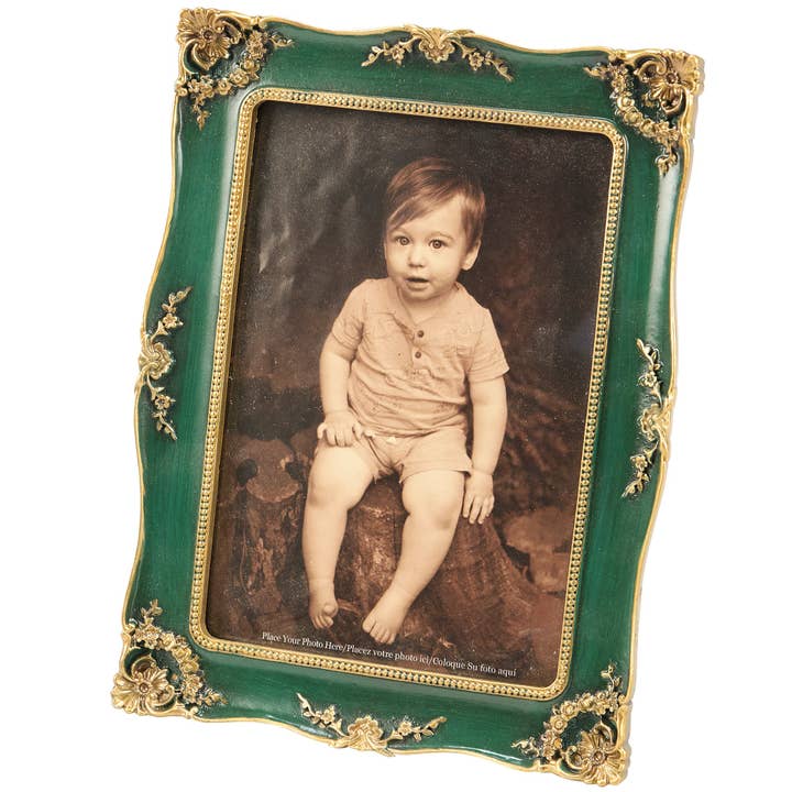Primitives by Kathy - Wholesale Picture Frame - Green Vintage Photo Frame