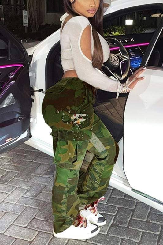 CAMO camouflage work long pants for wholesale on Faire1