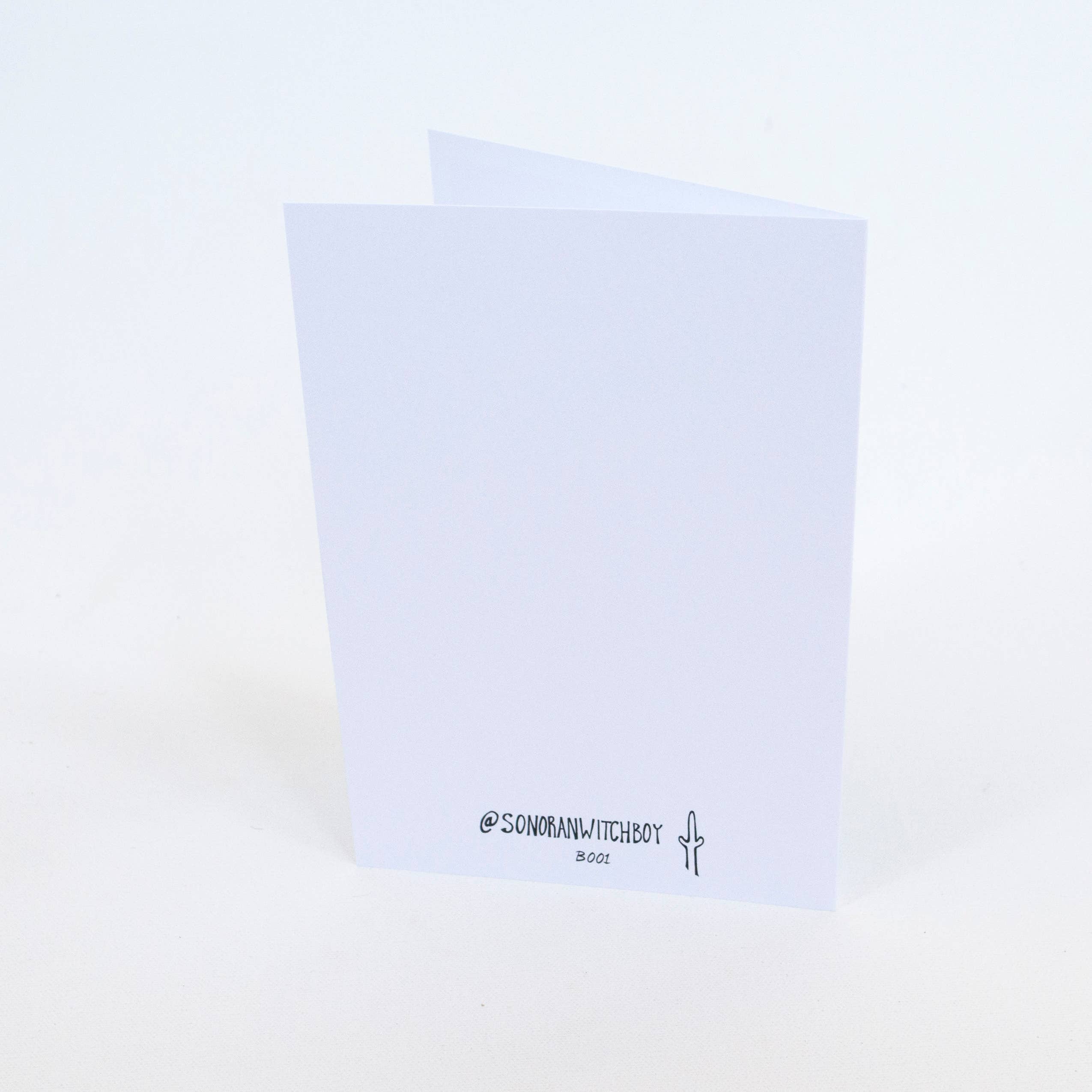 Sonoran Witch Boy - Wholesale Everyday Greeting Card - Peyote Greeting Card1