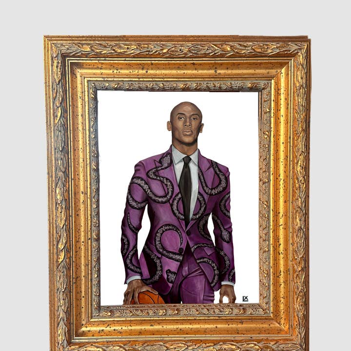 LX Artworks - Wholesale Art Print - Black Mamba (Kobe Bryant) Paper Print2