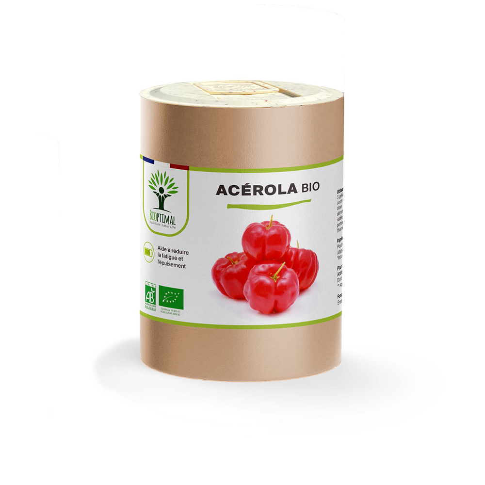 Bioptimal - Wholesale Oral Supplement/Vitamin - Organic Acerola Capsules - Bioptimal1