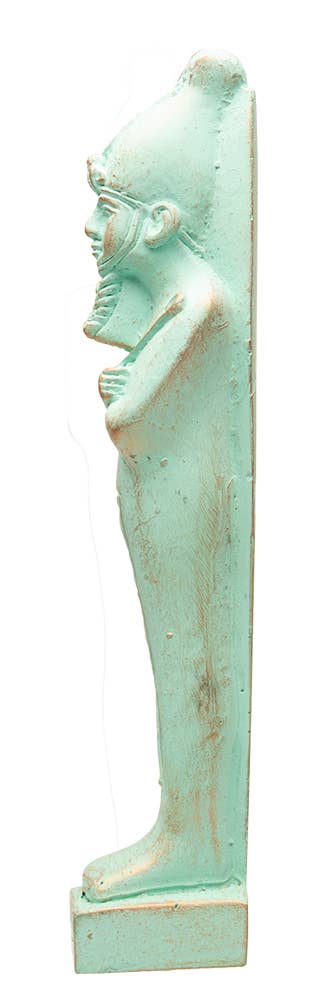 Discoveries, Inc. - Wholesale Decorative Figurine - Osiris Statue Patina Large - 7.5" - Egyptian God3