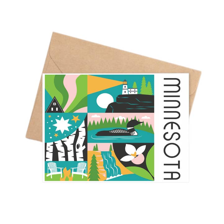 Notekort | MN Square Scener for engroshandel hos Creative Compass