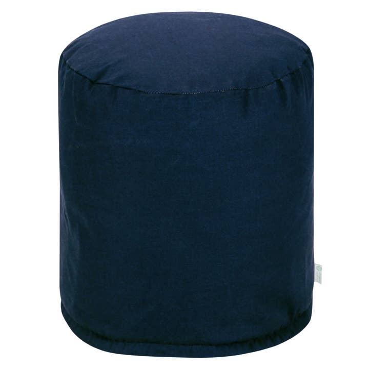 Majestic Home Goods Navy Solid Pouf for wholesale by Majestic Home Goods