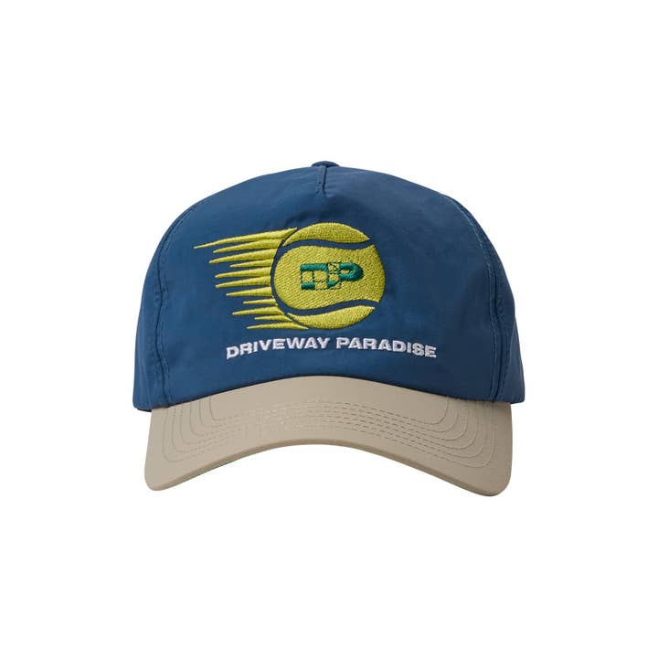 DP TENNIS MÜTZE - MARINEBLAU/GRAU für den Großhandel von DRIVEWAY PARADISE