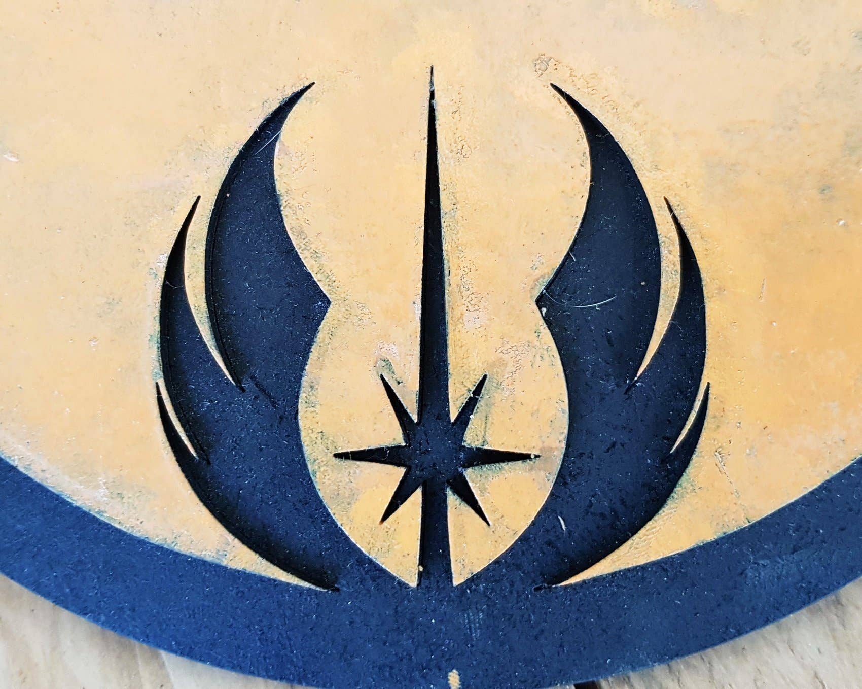 Outcast Props - Wholesale Sign - STAR WARS JEDI order Rebel Alliance logo. Wood Sign.6