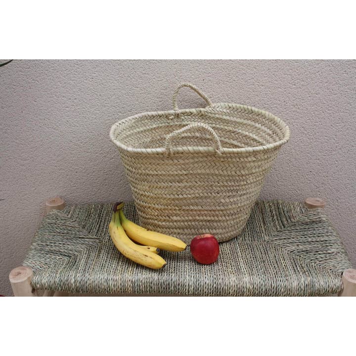 Boutique Huléti - Wholesale Beach Bag - 100% NATURAL BASKET - 4 SIZES - Beach straw bag - Market shopping tote - palm wicker rattan2