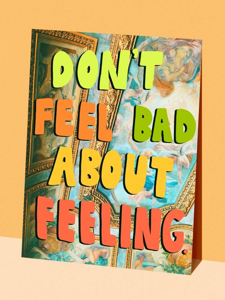 Føler dig ikke dårligt Print for engroshandel hos Inner Peach Design