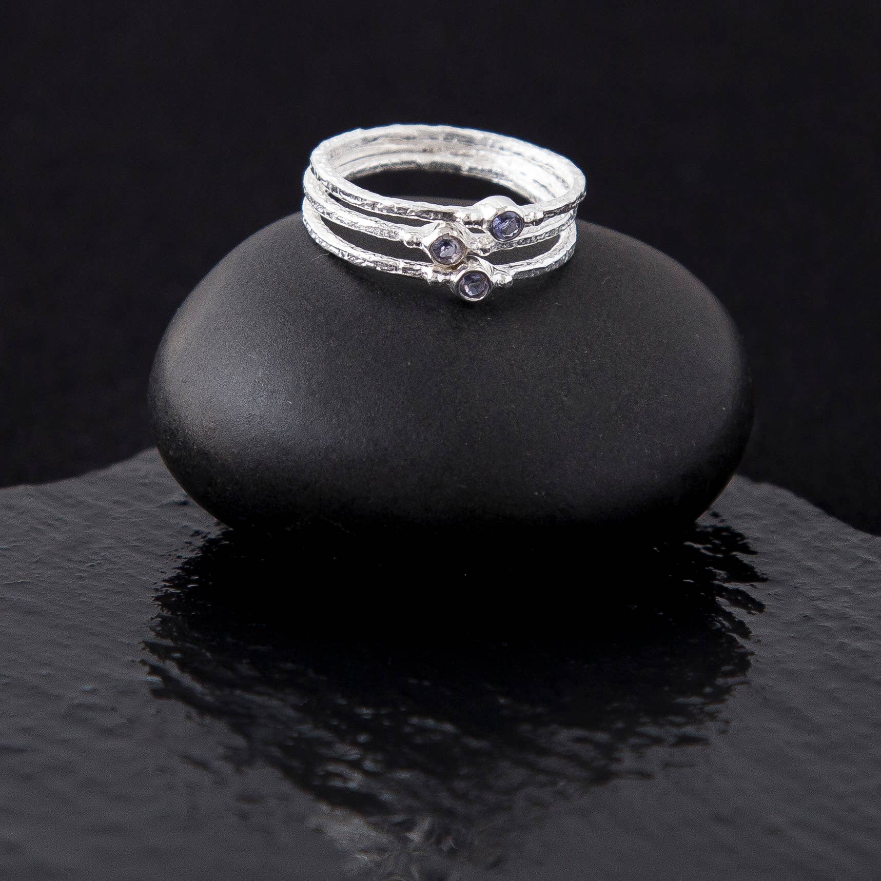 Baizaar - Vente Parures de bijoux - Ensemble d'empileurs en argent sterling1