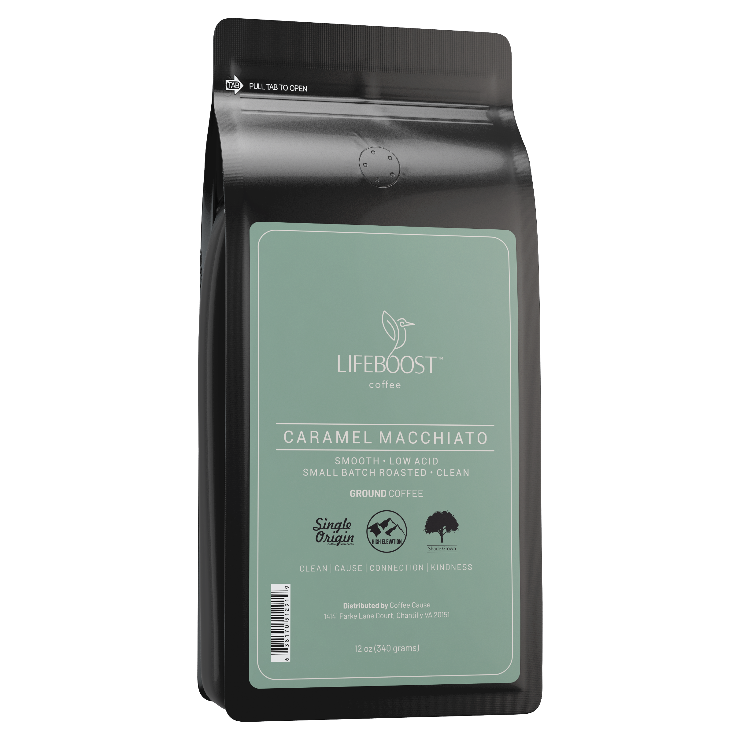 Lifeboost Coffee - Wholesale Ground Coffee - Caramel Macchiato2