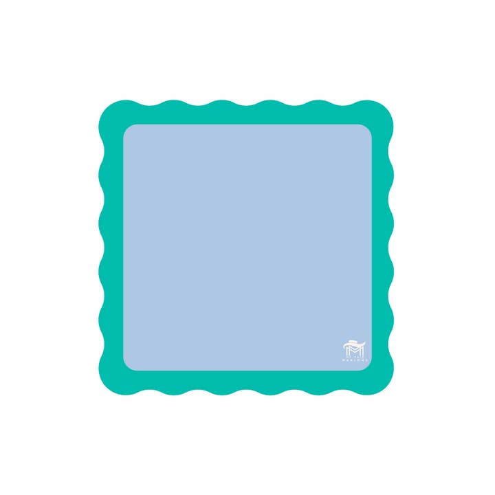 My Fair Mahjong - Wholesale Board Game - MINI MAHJONG MAT | Color Wave | 21" x 21"18