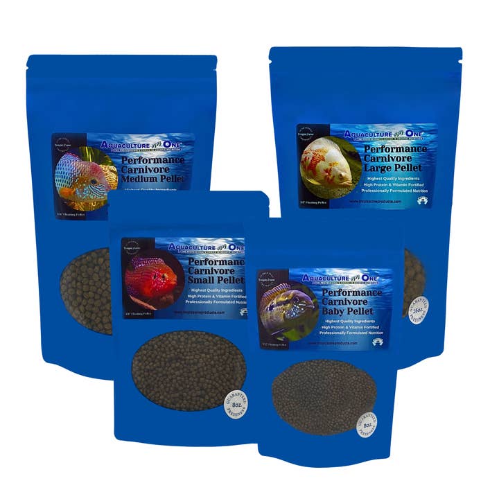 Aquaculture-One Performance Carnivore Medium Pellet for wholesale by TropicZone