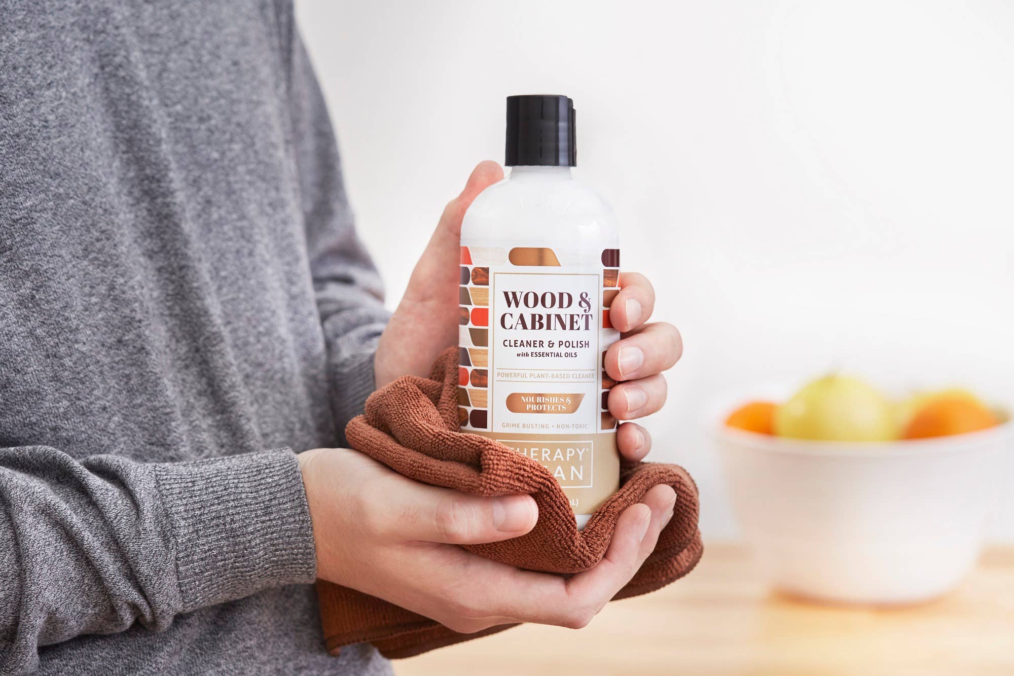 Therapy Clean - Vente Beurre pour le bois - Nettoyant pour bois et armoire 16 oz10