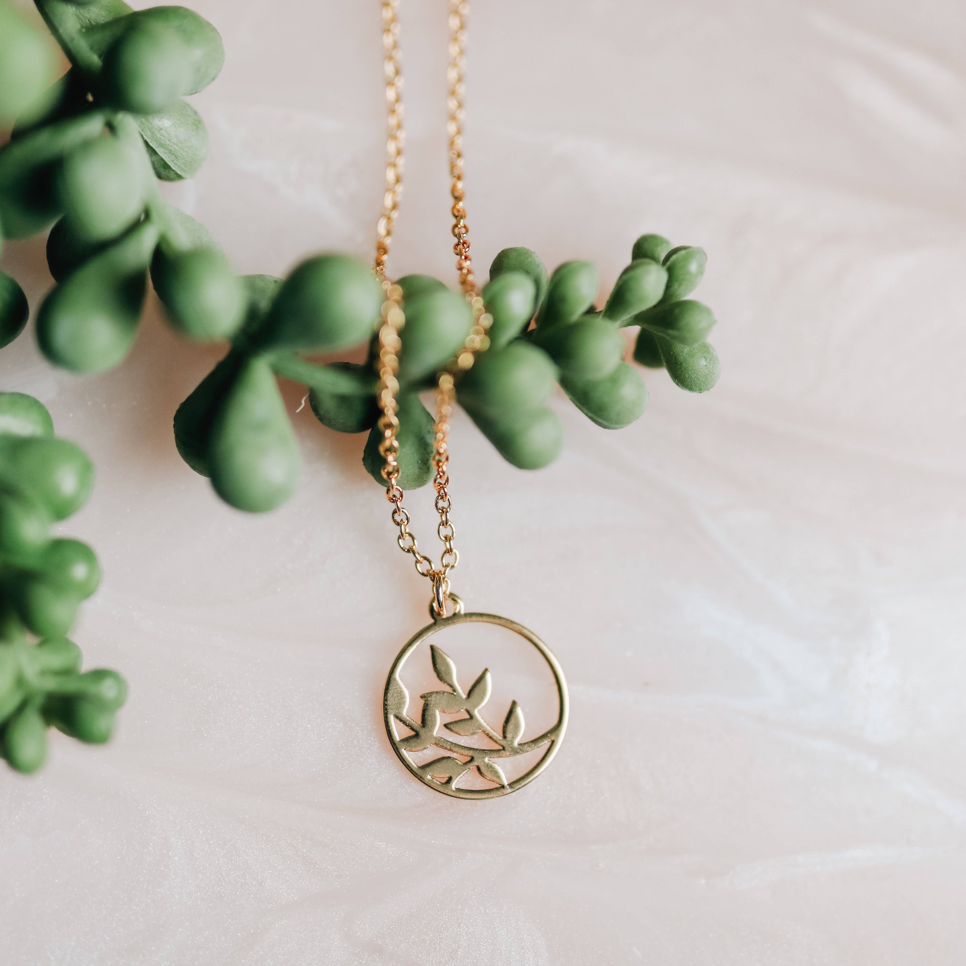 The Daily Grace Co - Wholesale Pendant/Charm Necklace - Planted Necklace4
