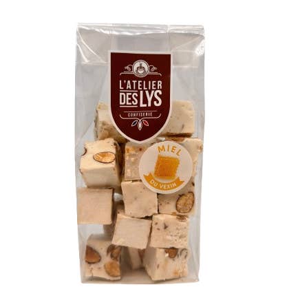 Nougat der Ducasses, geröstete Mandeln und Vexin-Honig für den Großhandel von L'Atelier des Lys