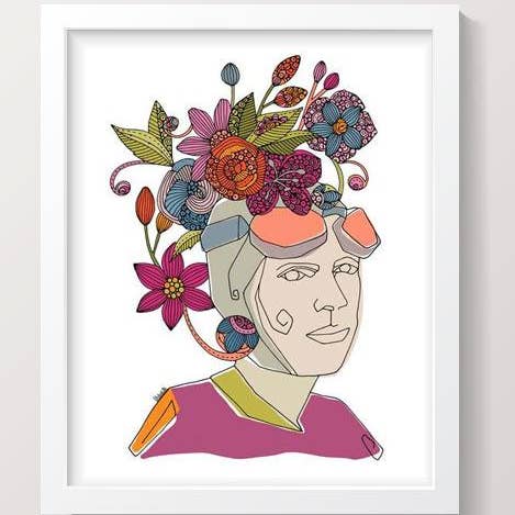 Amelia Earhart - Amerikansk luftfart för wholesale av Valentina Harper