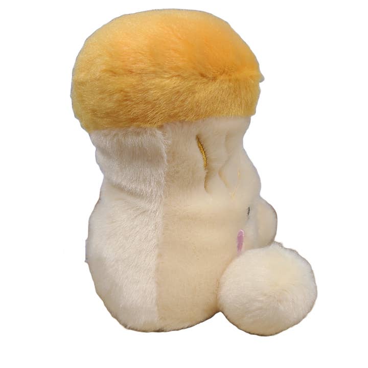 Canned Gifts – wholesale Gag gift/novelty gift – Canned Mushroom - Chanterelle Mushroom Plush Gift w/Jokes6