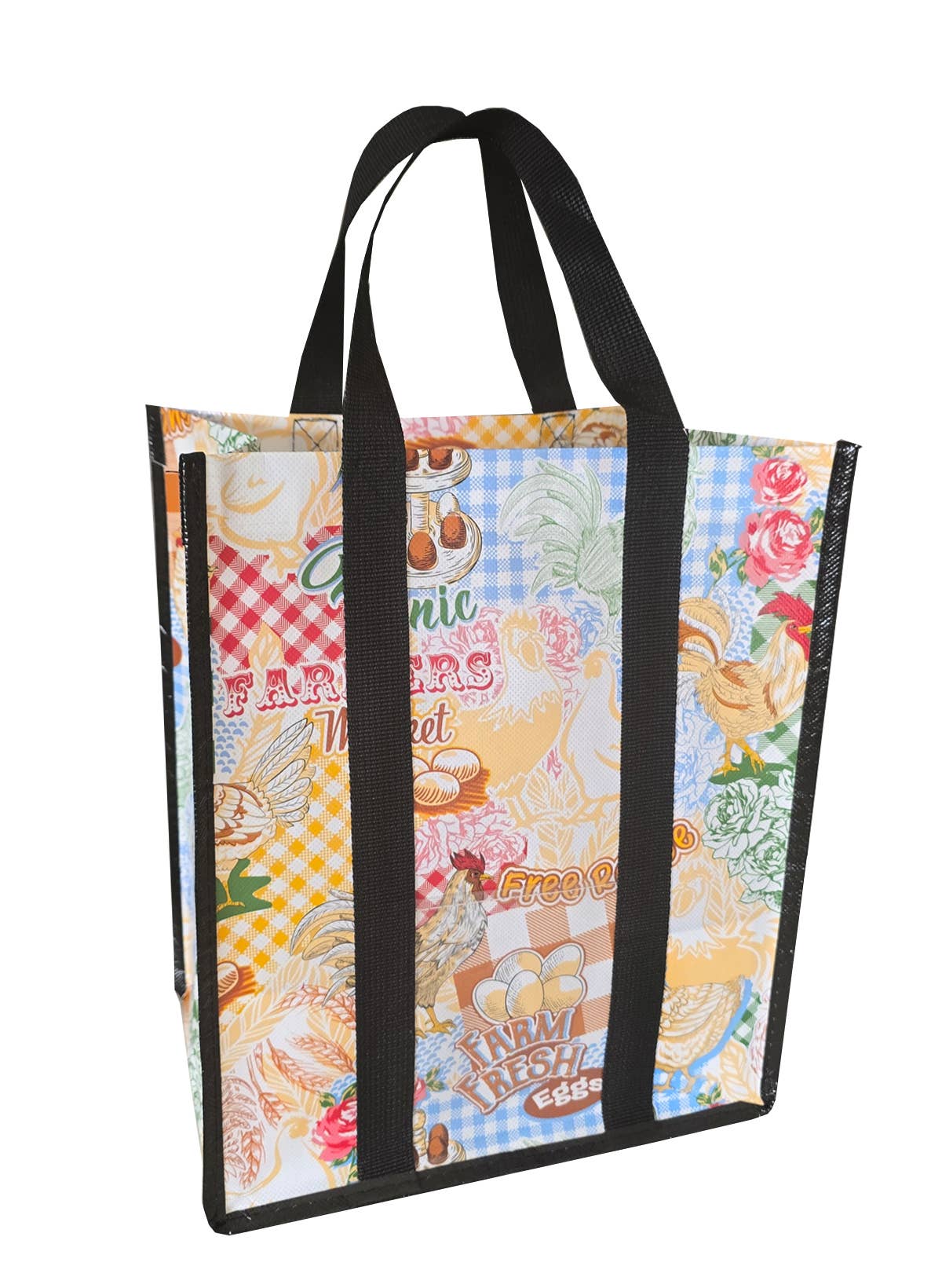 Two Lumps of Sugar - Wholesale Gift Bag Set/Pack - Vintage Chickens Swag Bag Set of 50