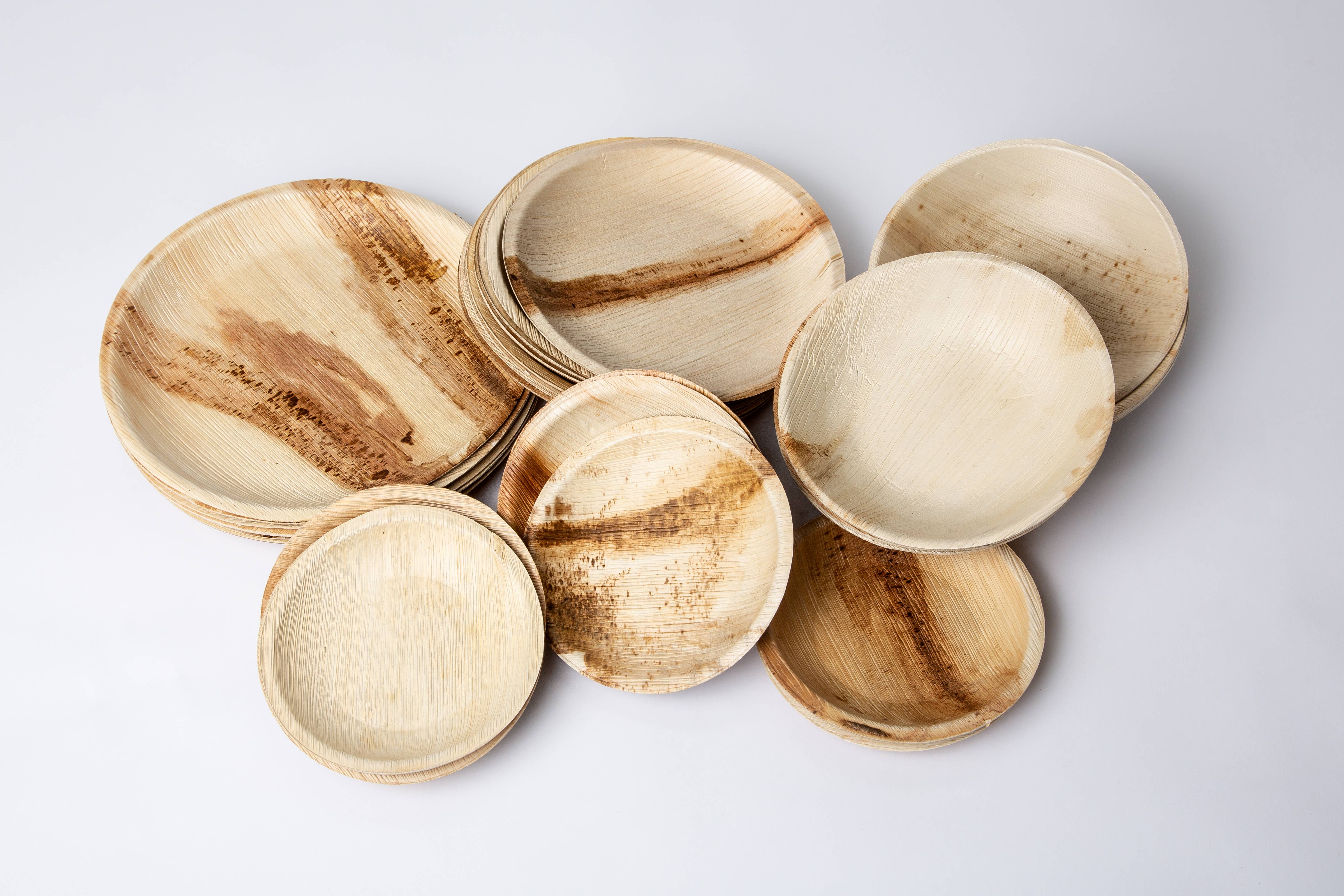 GNB S.r.l. (BioChic) - Wholesale Bowl - Compostable disposable palm leaf bowl diameter 13cm6