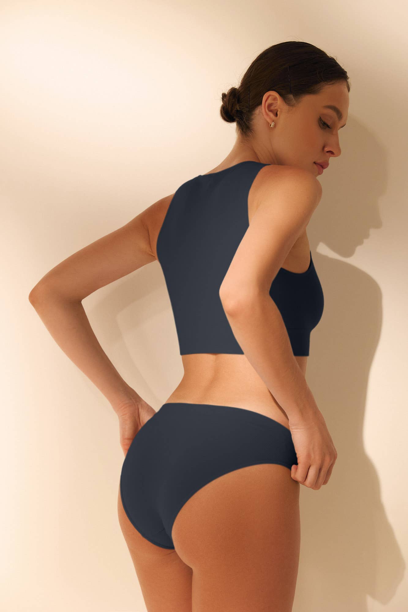 SIAWEAR - Wholesale Underwear - Women's - Slip Comfort light ribs Underwear 100% Made in Italy10