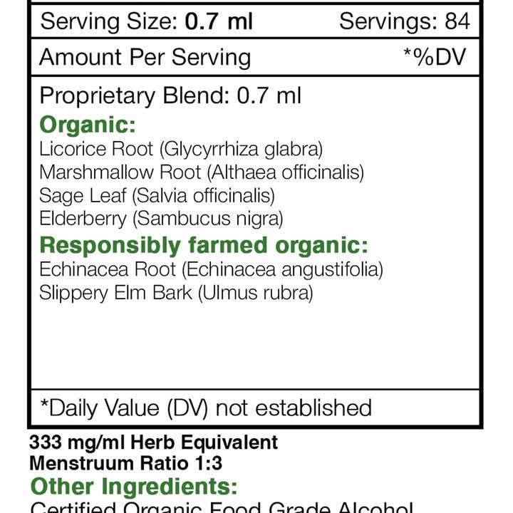 Secrets Of The Tribe - Wholesale Oral Supplement/Vitamin - Throat Soothe. Sore Throat Formula6