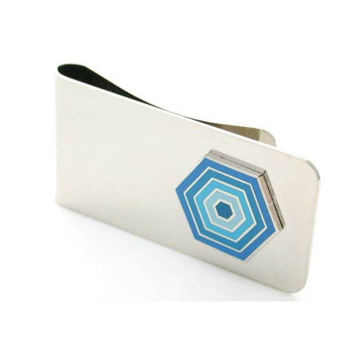 Honey Comb Money Clips for wholesale by Kinzoku