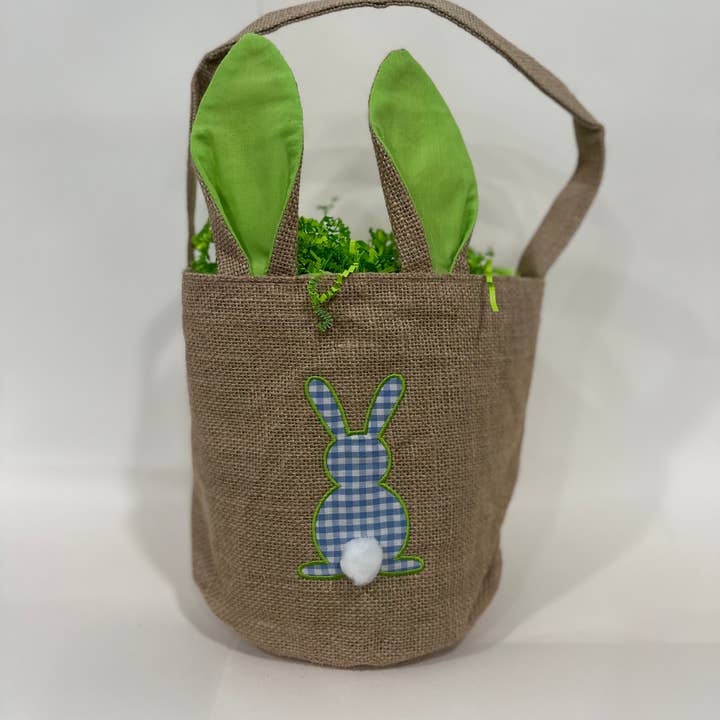 Gifts By Grace - Wholesale Mand - Kinderen en baby - Paashaasmand - Geweven paasmand met applicatie2