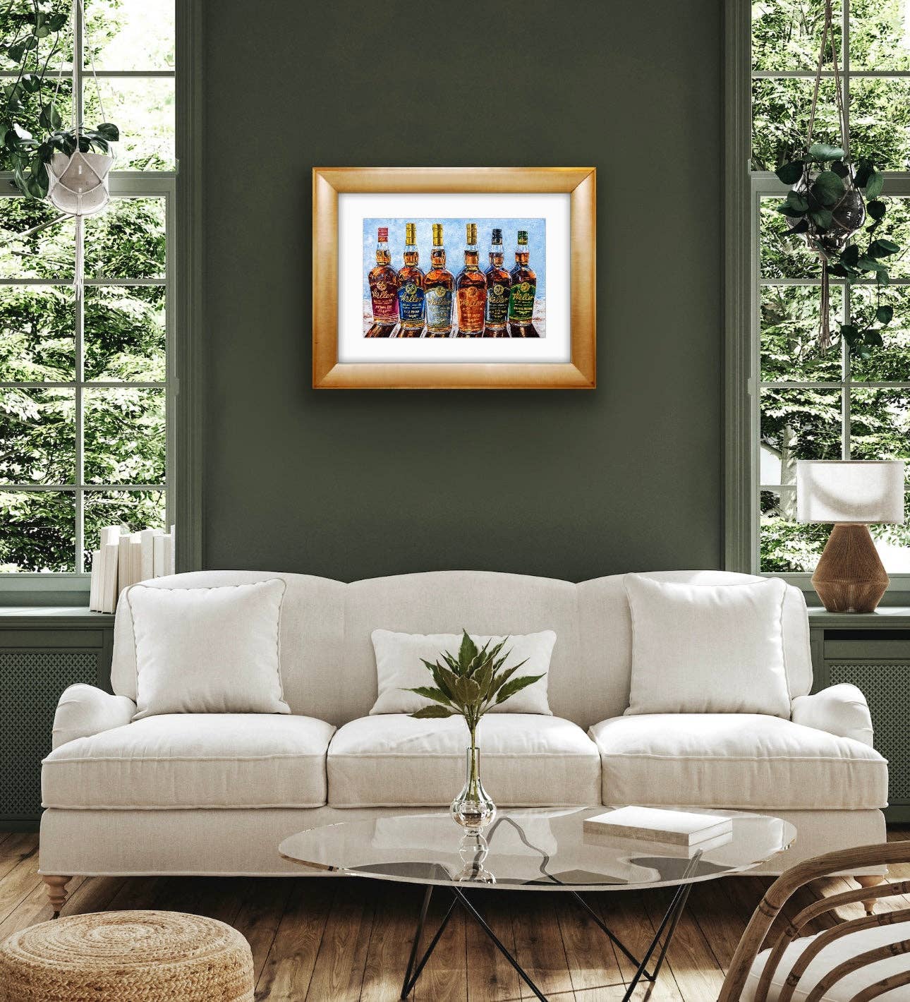Kim Perry Studio – wholesale Art print – Bourbon Print "Six Shades of Weller"5