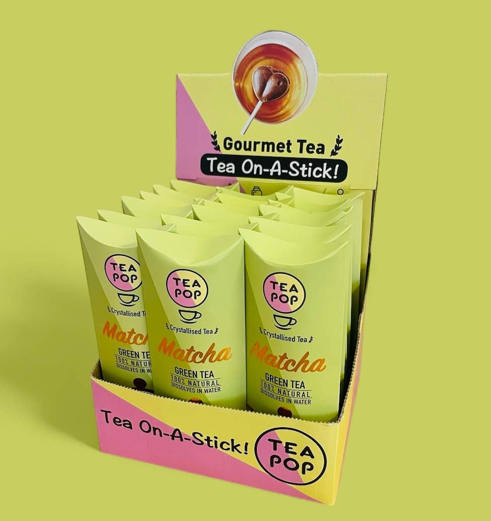 Northern Tea Company - Wholesale Loose Tea - Matcha Gourmet TEA on-a-stick! (20x sticks per tray) (Copy)1