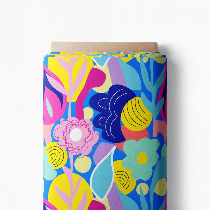 Symphony Aqua | Tissu au mètre | Mix & Match pour la vente par Karina+Kind