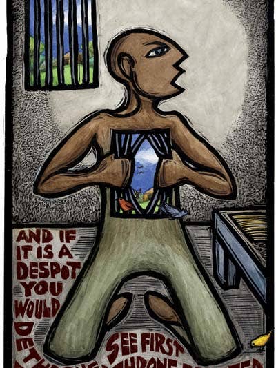 The Throne Within (Poster) for wholesale by Ricardo Levins Morales Art Studio