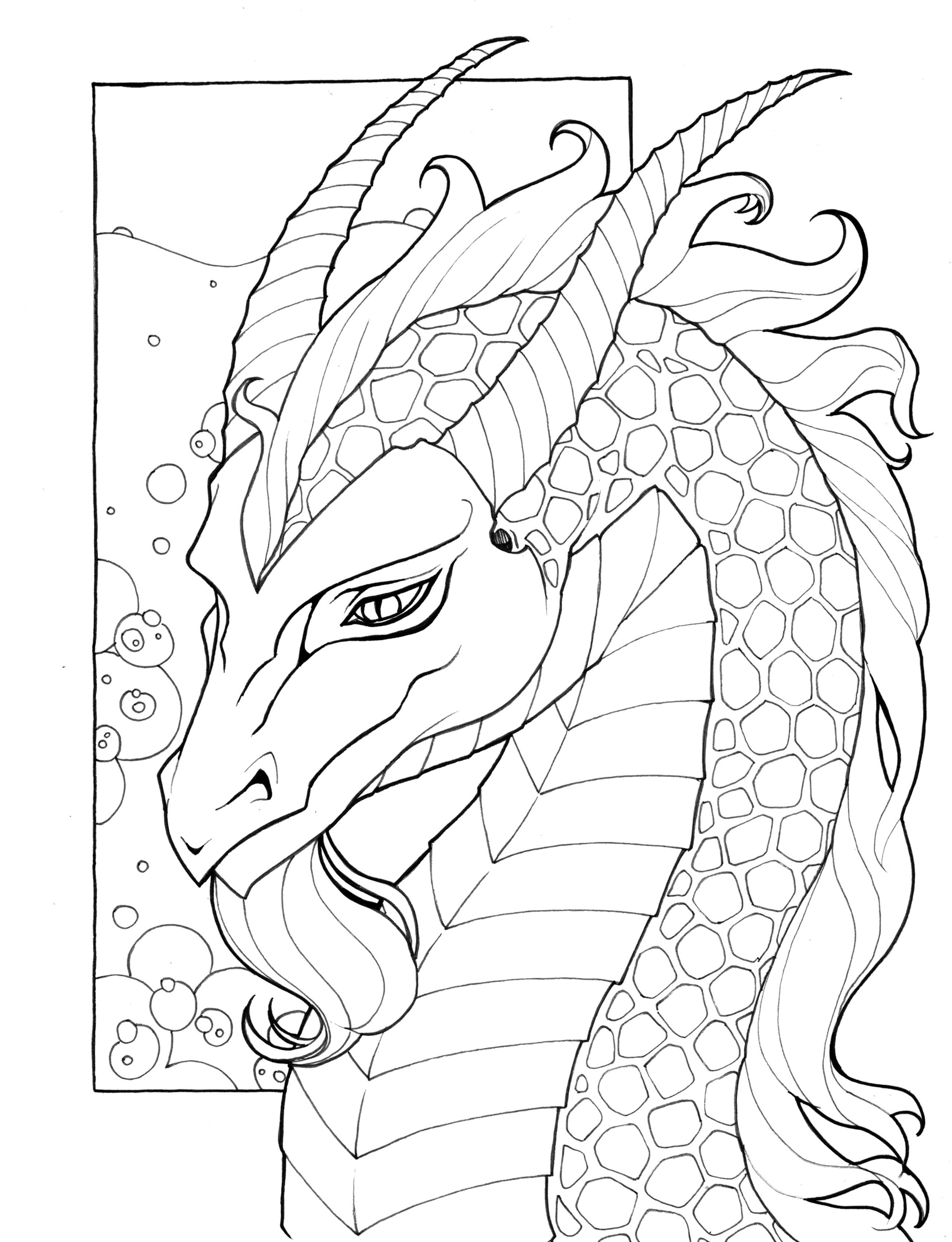 Indi Martin Art - Wholesale Coloring & Activity Book - Adult - Coloring Book: Dragons & Dragonkin - Fantasy4