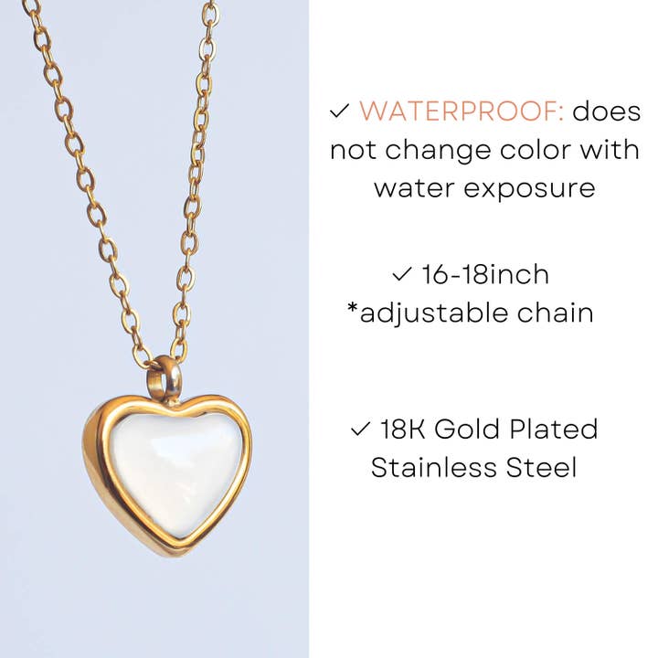 LilAryenne | Jewelry & Suncatchers - Wholesale Pendant/Charm Necklace - White Agate Heart Necklace