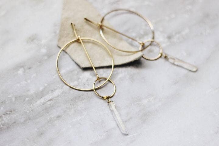 Bittersweet - Vente Boucles d'oreilles pendantes - Créoles Bloom With Grace 5