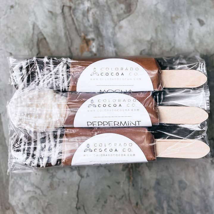 Colorado Cocoa Company - Wholesale Hot Cocoa Spoon - 3 Cocoa Spoons - Classic Cocoa2