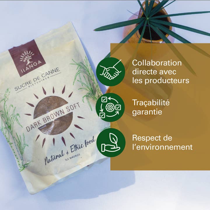 Ilanga Nature - Wholesale Sugar/Sweetener - Cane Sugar - Dark Brown Soft 500g7