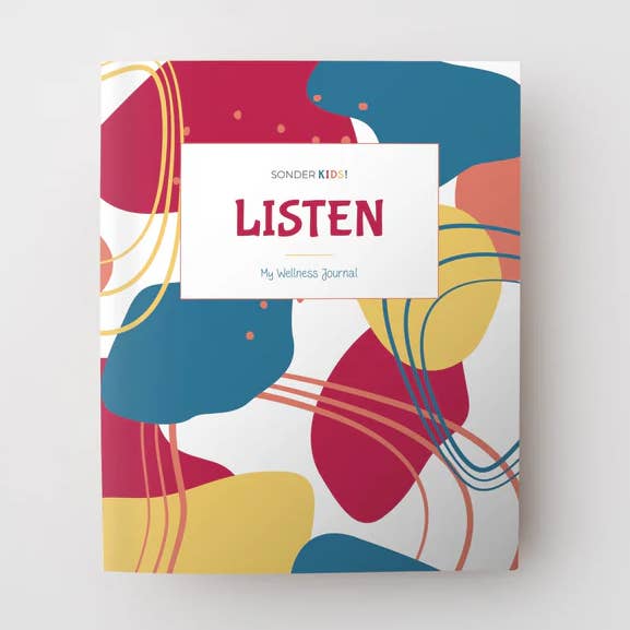 Listen: Kids Wellness Journal for wholesale by Silk + Sonder