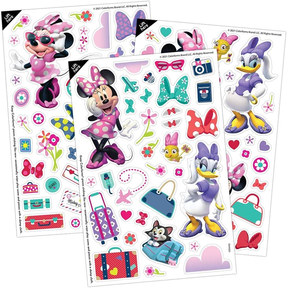 Play Monster - Wholesale Sticker - Kids & Baby - Colorforms Stickers for Kids - Disney Minnie Travel Set2