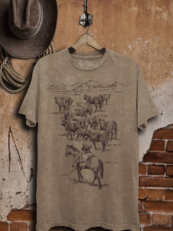 Lotus Fashion Collection - Wholesale T-Shirt (Graphic) - Women's - Ranch Life Graphic Top8