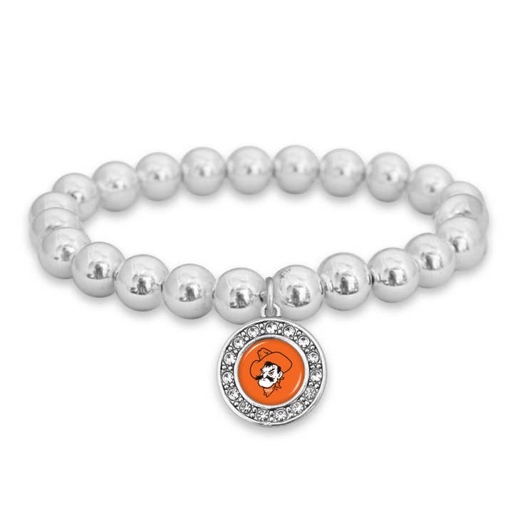 Oklahoma State Cowboys Abby Girl Bracelet for wholesale by From The Heart